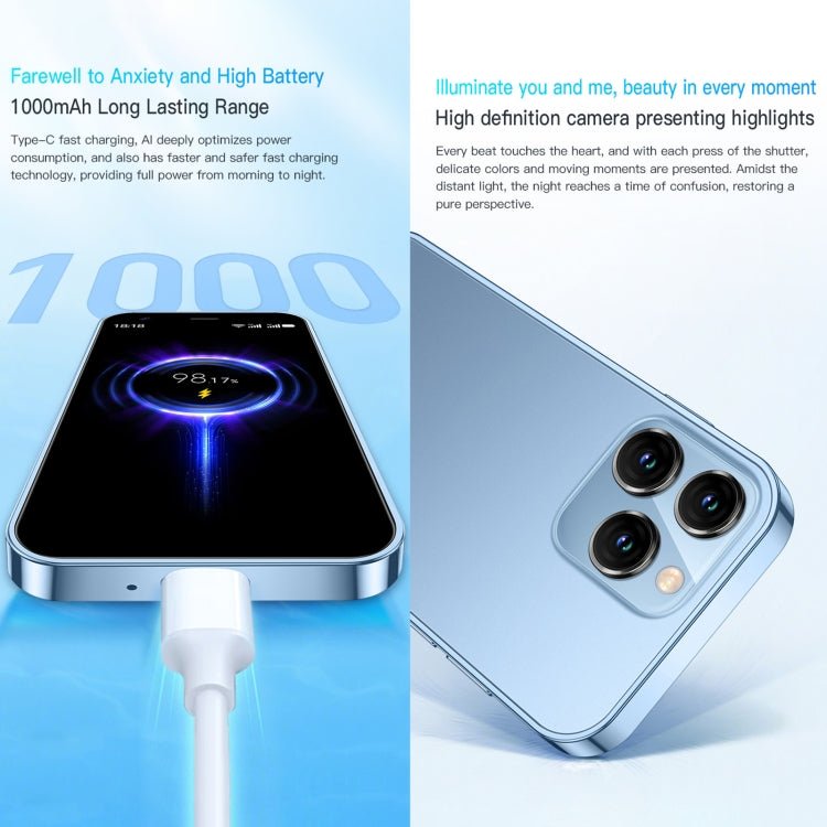 3.0 inch Android 8.1 MTK6580 Quad Core up to 1.3GHz, Bluetooth, WiFi, GPS, Network: 3G, Dual SIM, SOYES XS15 - ORIWHIZ