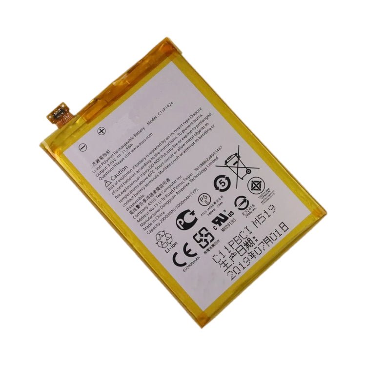 3000mAh C11P1424 Li - Polymer Battery for Asus Zenfone 2 ZE551ML ZE550ML, For Asus Zenfone 2 ZE551ML - ORIWHIZ