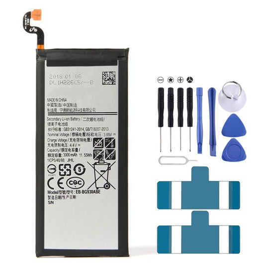3000mAh Li - Polymer Battery EB - BG930ABE for Samsung Galaxy S7 / G930F / G930A / G930U / G93T / G930V, For Galaxy S7 - ORIWHIZ