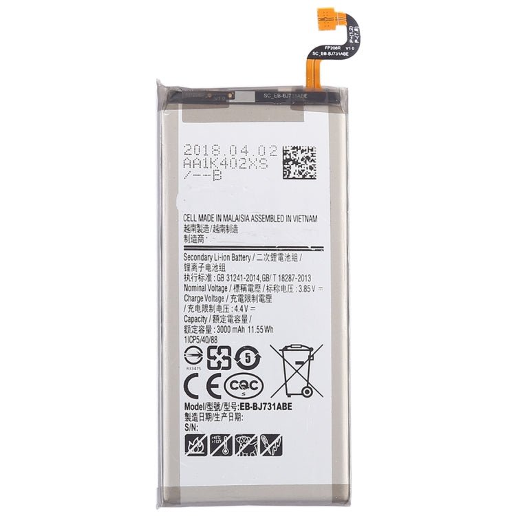 3000mAh Li - Polymer Battery for Galaxy C8, Galaxy C8 - ORIWHIZ