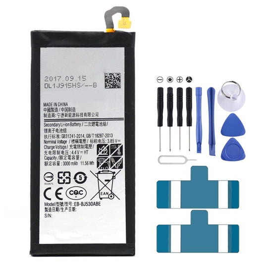 3000mAh Li - Polymer Battery for Samsung Galaxy J5 (2017) / J530F / J530A / J5 Pro / J530F / DS / j530K, For Galaxy J5 (2017) - ORIWHIZ