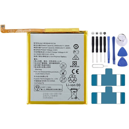 3000mAh Li - Polymer Battery Replacement for Huawei P20 Lite / P10 Lite / Nova 3e / Honor 9 Lite / Honor 9i, For Huawei P20 Lite - ORIWHIZ