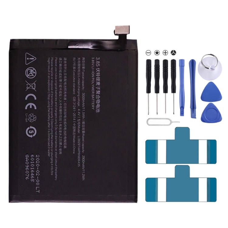 3000mAh Li3829T44P6h806435 for ZTE Nubia M2 Lite Li - Polymer Battery, For ZTE Nubia M2 Lite - ORIWHIZ