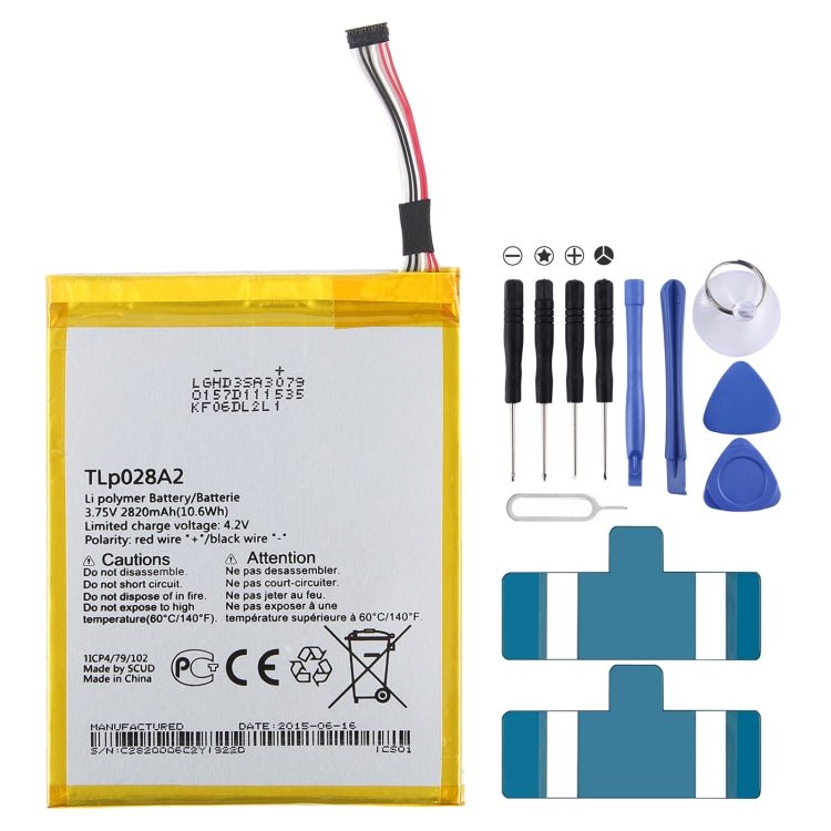 300mAh Battery Replacement, For Alcatel JOY TAB 2 9032Z, For Alcatel Joy Tab 9029Z, For Alcatel One Touch Pixi 3 Tab 7.0 LTE 4G, For Alcatel OneTouch EVO 7 HD E710, For Alcatel 3L 2020 5029D, For Alcatel T790H T790S, For Alcatel One Touch Idol 4S OT - 6070 - ORIWHIZ
