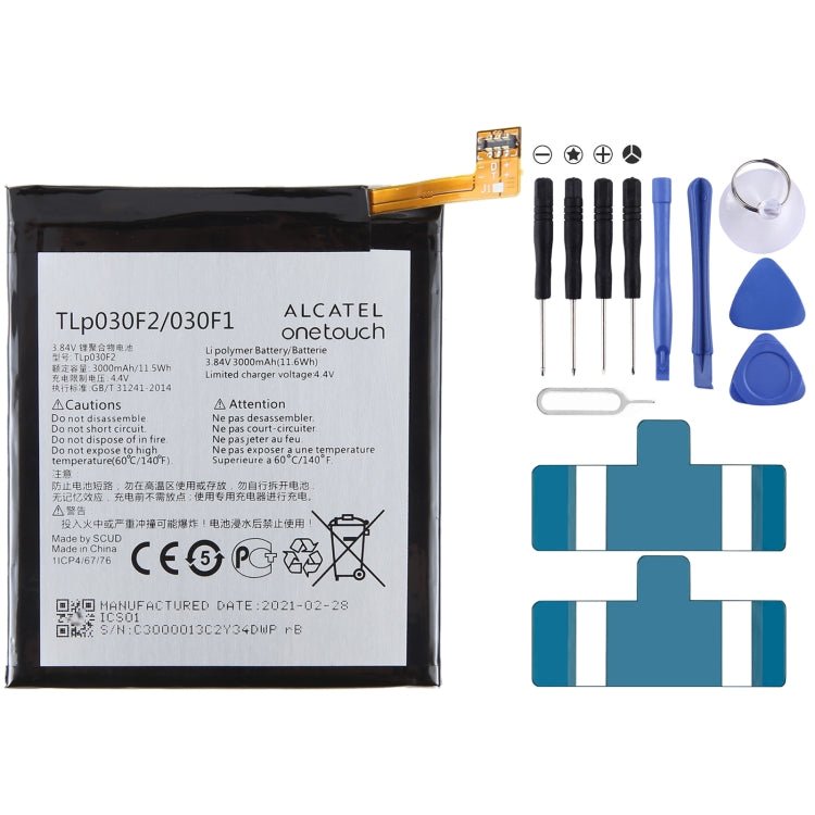 300mAh Battery Replacement, For Alcatel JOY TAB 2 9032Z, For Alcatel Joy Tab 9029Z, For Alcatel One Touch Pixi 3 Tab 7.0 LTE 4G, For Alcatel OneTouch EVO 7 HD E710, For Alcatel 3L 2020 5029D, For Alcatel T790H T790S, For Alcatel One Touch Idol 4S OT - 6070 - ORIWHIZ