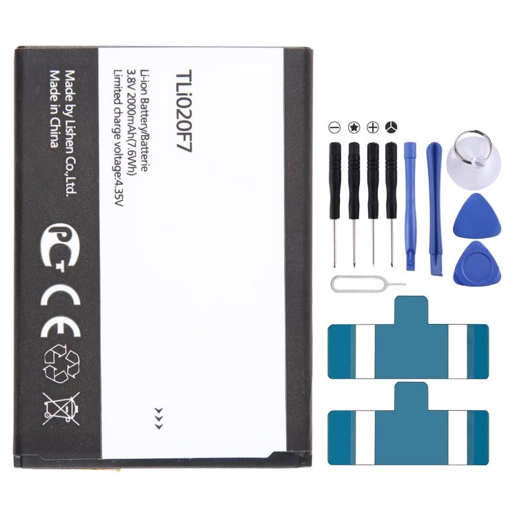 300mAh Battery Replacement, For Alcatel JOY TAB 2 9032Z, For Alcatel Joy Tab 9029Z, For Alcatel One Touch Pixi 3 Tab 7.0 LTE 4G, For Alcatel OneTouch EVO 7 HD E710, For Alcatel 3L 2020 5029D, For Alcatel T790H T790S, For Alcatel One Touch Idol 4S OT - 6070 - ORIWHIZ