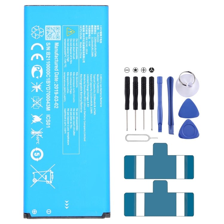 300mAh Battery Replacement, For Alcatel JOY TAB 2 9032Z, For Alcatel Joy Tab 9029Z, For Alcatel One Touch Pixi 3 Tab 7.0 LTE 4G, For Alcatel OneTouch EVO 7 HD E710, For Alcatel 3L 2020 5029D, For Alcatel T790H T790S, For Alcatel One Touch Idol 4S OT - 6070 - ORIWHIZ