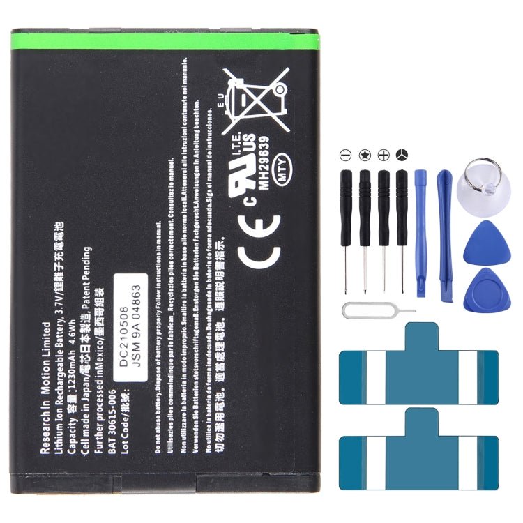 300mAh Battery Replacement, For Alcatel One Touch EE60 4G Y854VB TLiA2, For Blackberry Z20 / Z30, For Blackberry KEY2, For Blackberry Key One / DTEK70, For Blackberry Classic / Q20, For Blackberry Passport Q30, For Blackberry M - S1 Bold 9000/9700 - ORIWHIZ