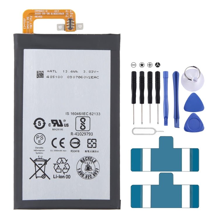 300mAh Battery Replacement, For Alcatel One Touch EE60 4G Y854VB TLiA2, For Blackberry Z20 / Z30, For Blackberry KEY2, For Blackberry Key One / DTEK70, For Blackberry Classic / Q20, For Blackberry Passport Q30, For Blackberry M - S1 Bold 9000/9700 - ORIWHIZ