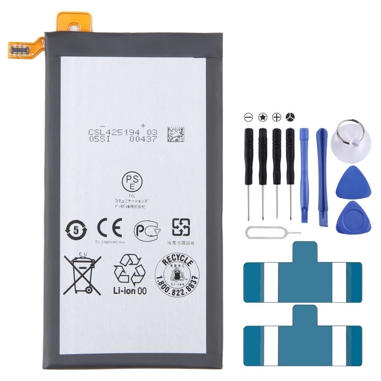300mAh Battery Replacement, For Alcatel One Touch EE60 4G Y854VB TLiA2, For Blackberry Z20 / Z30, For Blackberry KEY2, For Blackberry Key One / DTEK70, For Blackberry Classic / Q20, For Blackberry Passport Q30, For Blackberry M - S1 Bold 9000/9700 - ORIWHIZ