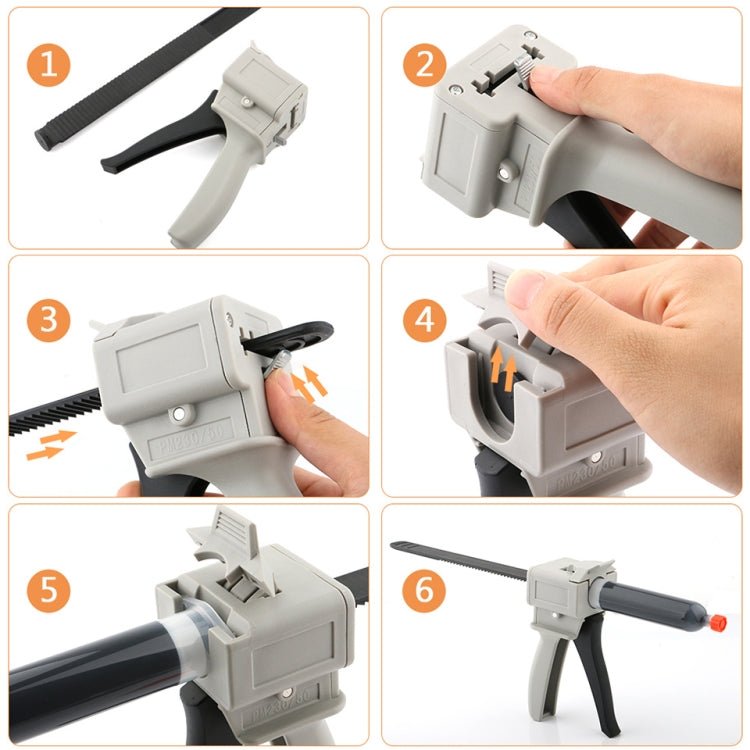 30cc/55cc PUR Rework Cold Gel Liquid Glue Dispensing Gun Mobile Phone Repair Tools, Glue Dispensing Gun - ORIWHIZ