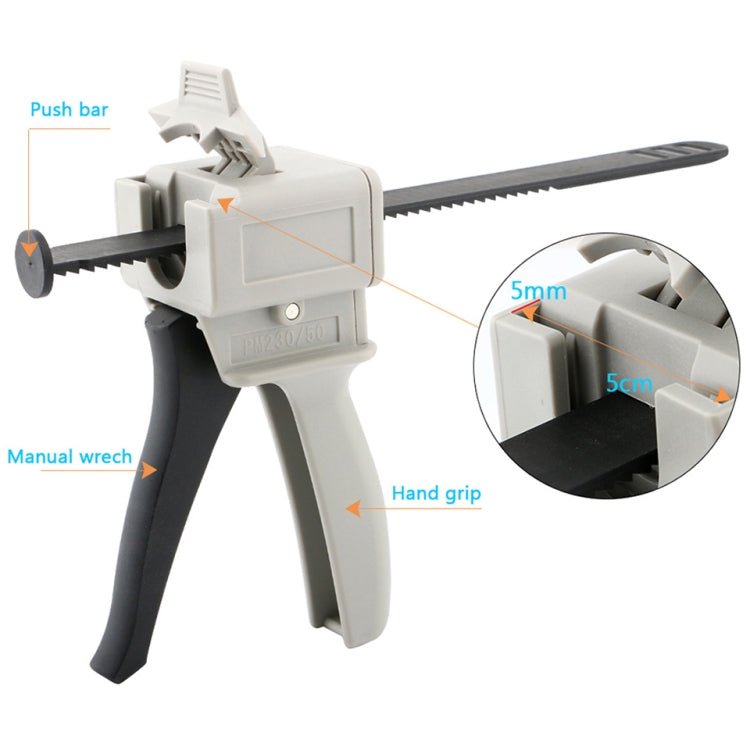 30cc/55cc PUR Rework Cold Gel Liquid Glue Dispensing Gun Mobile Phone Repair Tools, Glue Dispensing Gun - ORIWHIZ