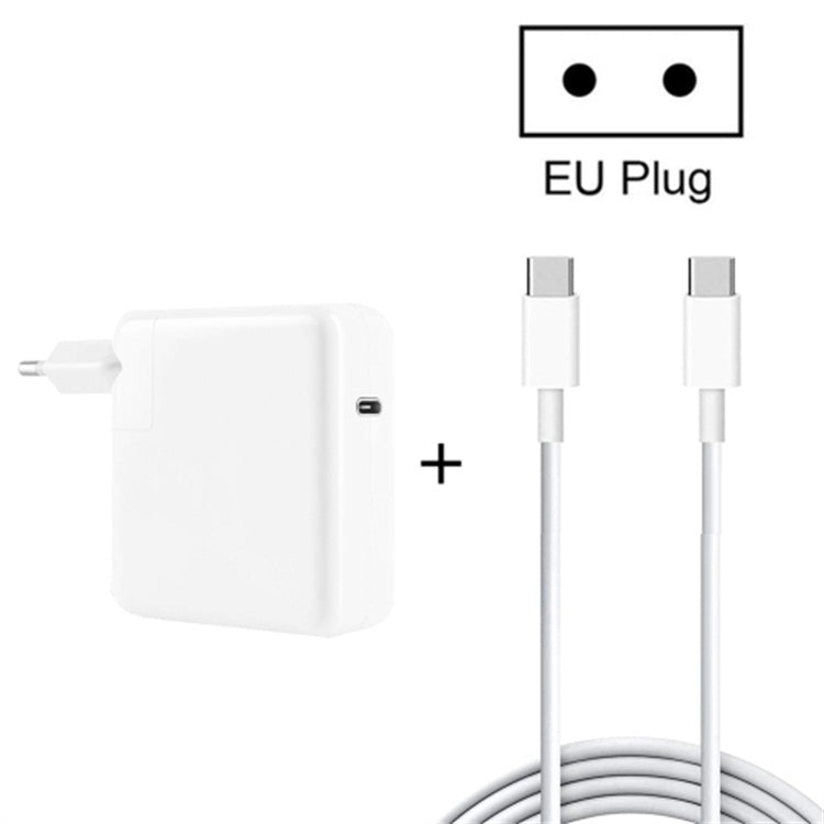 30W USB - C / Type - C Laptop Portable Power Adapter with 1.8m USB - C / Type - C to USB - C / Type - C Charging Cable,, 30W UK Plug, 30W AU Plug, 30W US Plug, 30W EU Plug - ORIWHIZ