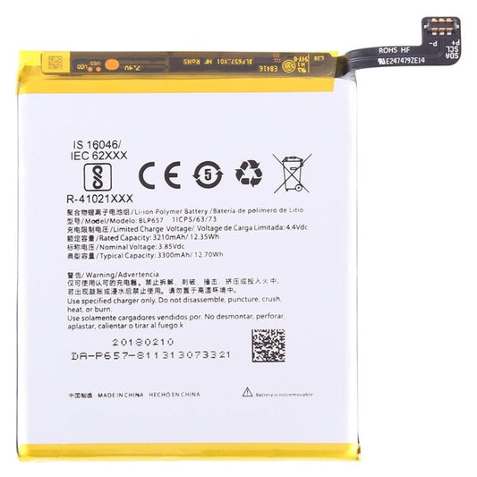 3210mAh BLP657 for OnePlus 6 Li - Polymer Battery, For OnePlus 6 - ORIWHIZ
