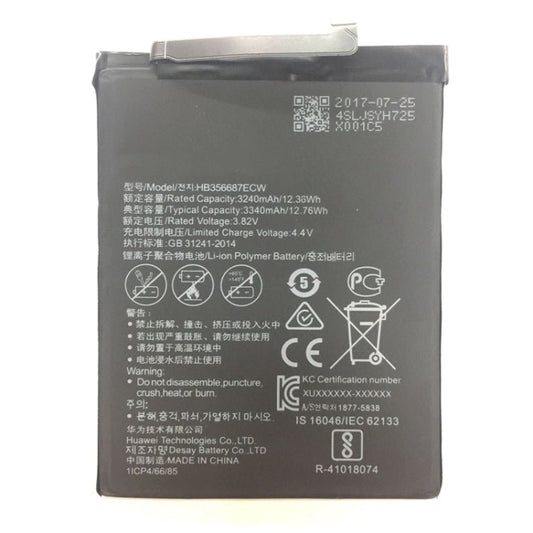 3240mAh Li - Polymer Battery HB356687ECW for Huawei nova 2 Plus / BAC - AL00 / Honor Play 7X, For nova 2 Plus - ORIWHIZ