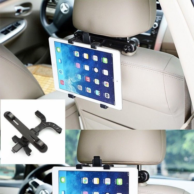360 Degree Car Back Seat Headrest Mount Holder Stands Bracket For iPad 2/3/4/mini Tablet PC, Car Back Seat Headrest Holder Bracket - ORIWHIZ
