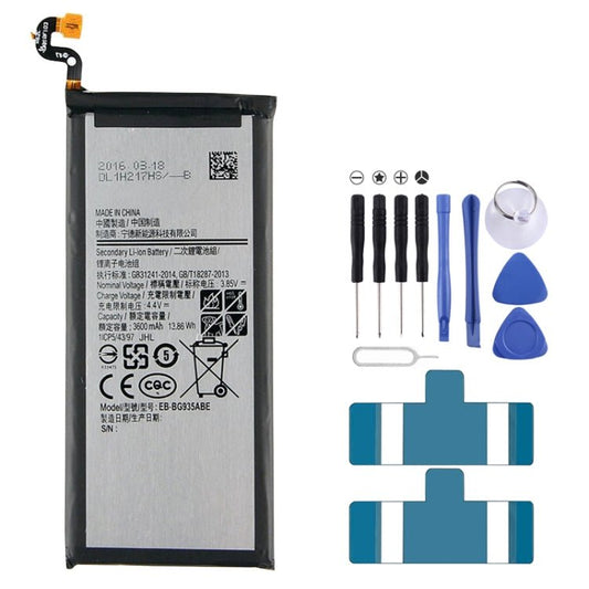 3600mAh Li - Polymer Battery EB - BG935ABE for Samsung Galaxy S7 Edge / G935A / G935F / G935V / G935T / G935U, For Galaxy S7 Edge - ORIWHIZ