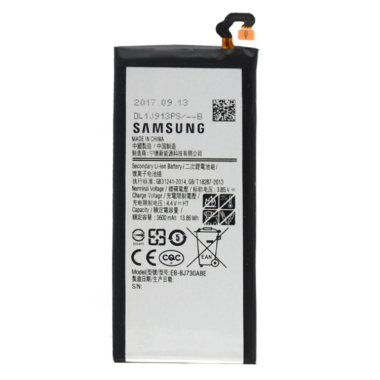 3600mAh Li - Polymer Battery EB - BJ730ABE for Samsung Galaxy J7 (2017) / J730 / J730F / J730FM / J7 Pro, For Galaxy J7 (2017) - ORIWHIZ