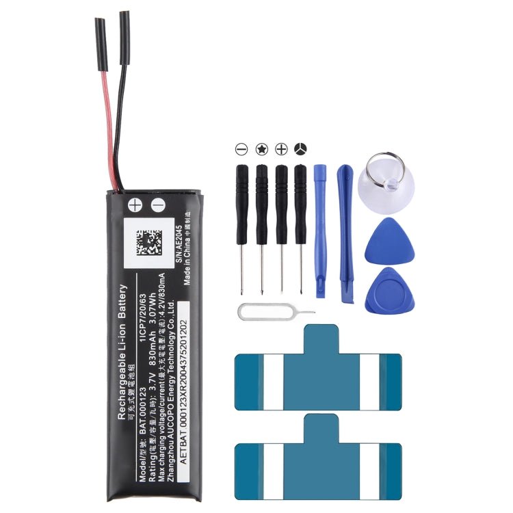 3.7V 830mAh 3.07Wh Battery Replacement For IQOS BAT.000123, For IQOS BAT.000123 - ORIWHIZ