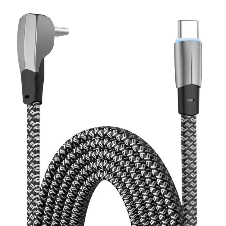 3A USB - C/Type - C to USB - C/Type - C Elbow Fast Charge Data Cable, 3A Type - C to Type - C 1.2m, 3A Type - C to Type - C 2m - ORIWHIZ