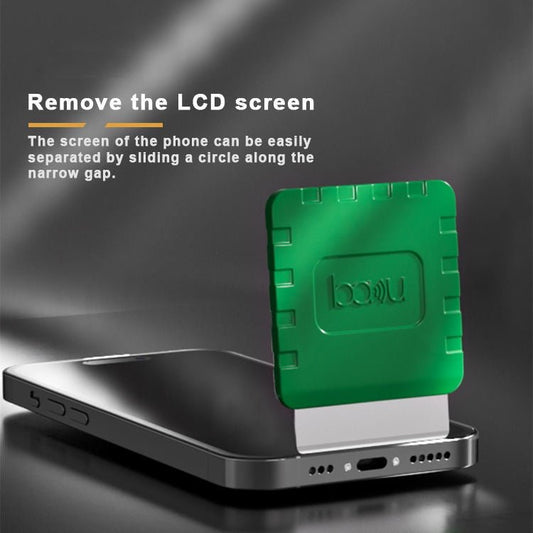 3pcs /Pack BAKU BA - 219 Stainless Steel Prying Blade For Phone Screen & Residual Glue Remove, BA - 219 - ORIWHIZ