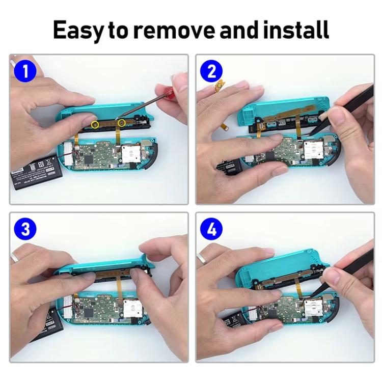 3pcs /Set For Nintendo Switch Joy - Con Button Repair Cable Gamepad Button Key Ribbon Flex Cable - ORIWHIZ