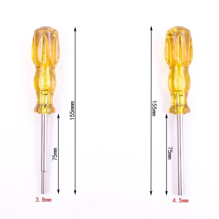 4 PCS Disassembly Tool Screwdriver Sleeve Applicable For Nintendo N64 / SFC / GB / NES / NGC - ORIWHIZ