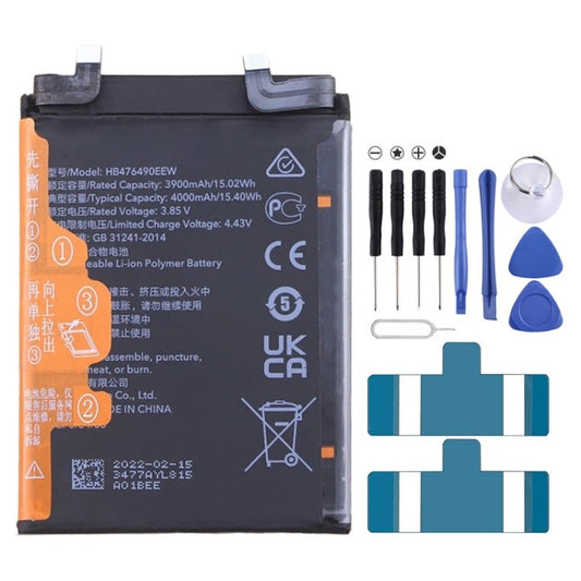 4000mAh Battery Replacement For Huawei Nova 9 Pro / Honor 50 Pro RNA - AN00 HB476490EEW, For Huawei Nova 9 Pro / Honor 50 Pro - ORIWHIZ