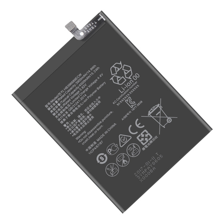 4000mAh HB396689ECW Li - Polymer Battery Replacement for Huawei Y7 Prime / Y7 2017 / Enjoy 7 Plus, For Huawei Y7 Prime - ORIWHIZ