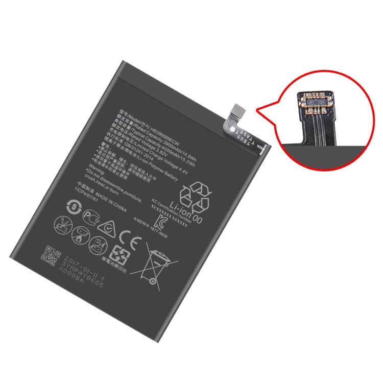 4000mAh HB396689ECW Li - Polymer Battery Replacement for Huawei Y7 Prime / Y7 2017 / Enjoy 7 Plus, For Huawei Y7 Prime - ORIWHIZ