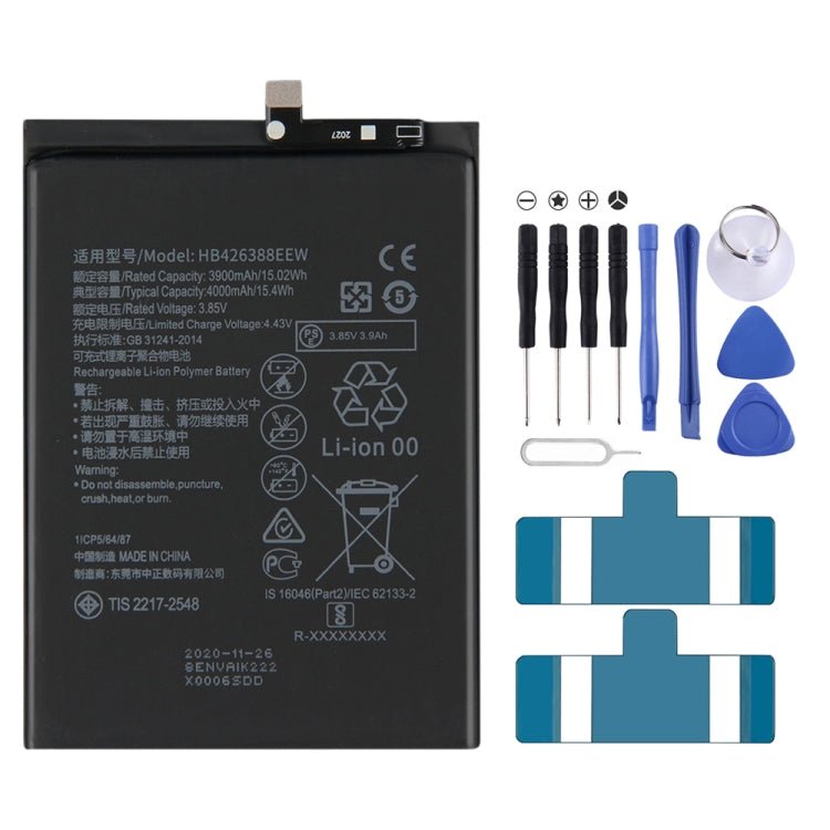 4000mAh HB426388EEW Li - Polymer Battery Replacement for Huawei Enjoy 20 Pro / Enjoy Z / Honor 30 Youth, For Huawei Enjoy 20 Pro - ORIWHIZ