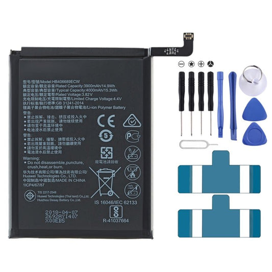 4000mAh Li - Polymer Battery Replacement for Huawei Y9 2019 / Y9 2018 / Y7 2019 / Y9 Prime (2019) / Mate 9, For Huawei Y9 2019 - ORIWHIZ