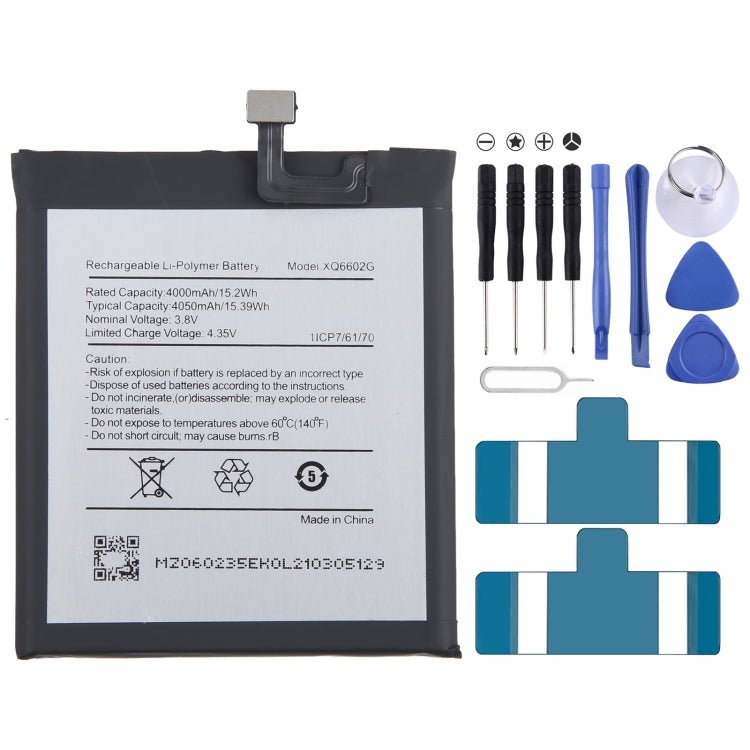 4050mAh XQ6602G Battery Replacement For Caterpillar CAT S62, For Caterpillar CAT S62 - ORIWHIZ