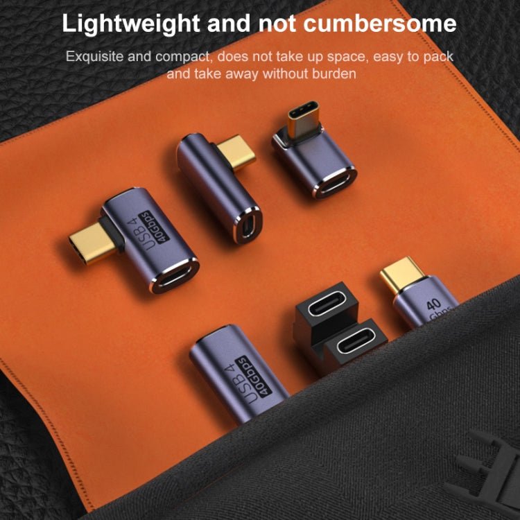 40Gbps USB - C / Type - C 4.0 Female to Female Alloy Adapter, Type - C 4.0 F to F - ORIWHIZ