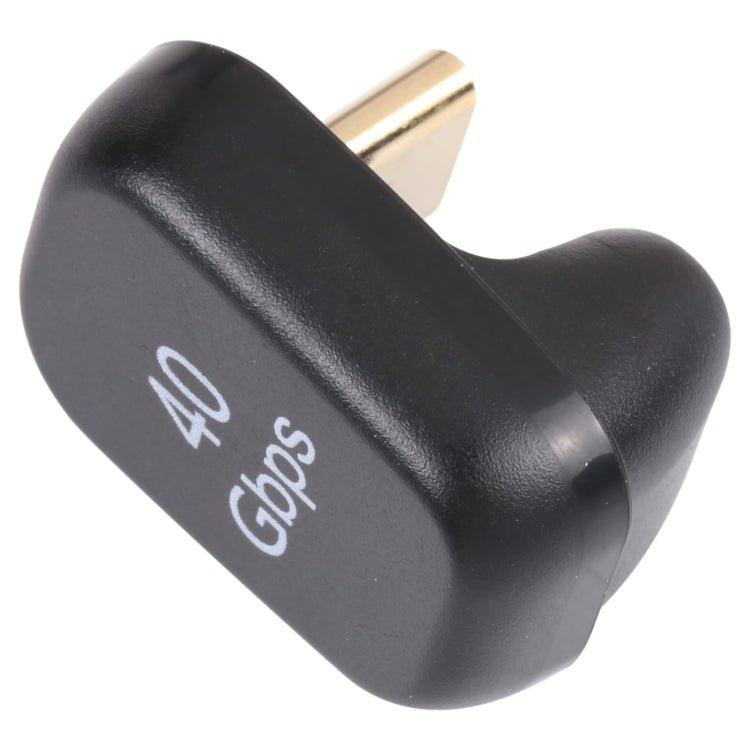40Gbps USB - C / Type - C 4.0 Male to Female Adapter, Type - C 4.0 M to F Dual Elbow - ORIWHIZ