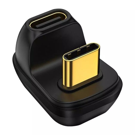 40Gbps USB - C / Type - C 4.0 Male to Female Adapter, Type - C 4.0 M to F Dual Elbow - ORIWHIZ