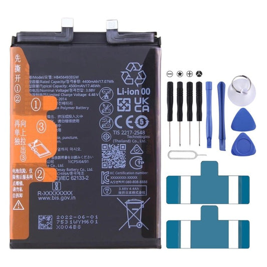 4500mAh Battery Replacement For Huawei Nova10 SE BNE - AL00 HB456493EGW, For Huawei Nova 10 SE - ORIWHIZ