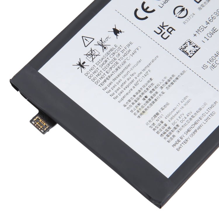 4500mAh NT01 Battery Replacement For Nothing phone 1, For Nothing phone 1 - ORIWHIZ