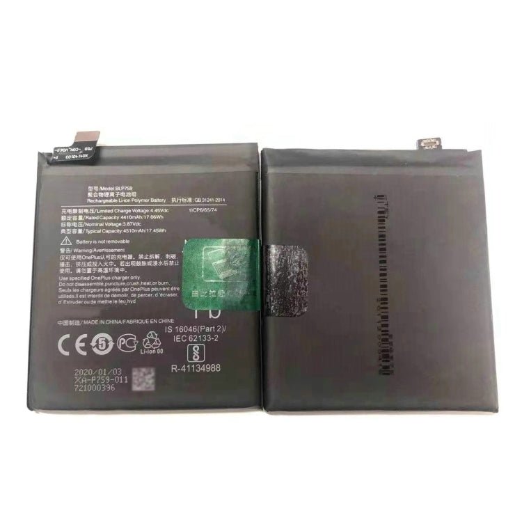 4510mAh BLP759 for OnePlus 8 Pro Li - ion Polymer Battery, For OnePlus 8 Pro - ORIWHIZ