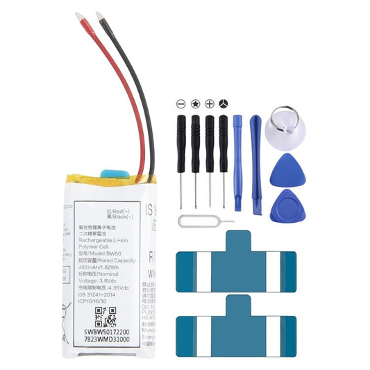 480mAh BW50 Bluetooth Earphone Charging Box Battery Replacement For Xiaomi 3 Pro, For Xiaomi 3 Pro - ORIWHIZ