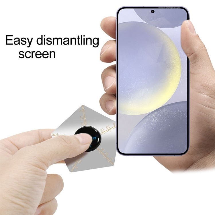 5 PCS 0.1mm Ultra - thin Stainless Steel Pry Bar Crowbar Removal Card, 0.1mm - ORIWHIZ