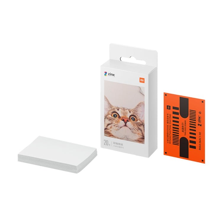 50 PCS Original Xiaomi Print Photographic Paper Paste Paper for Xiaomi Pocket Photo Printer, Pocket Photo Printer Paper - ORIWHIZ