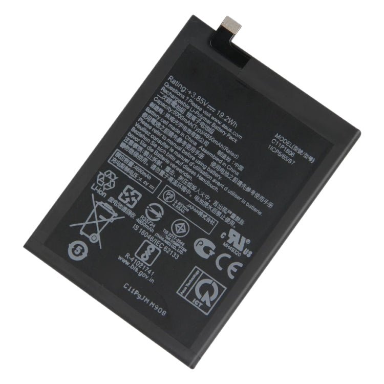 5000mAh C11P1806 for Asus ZenFone 6 ZS630KL Li - Polymer Battery, For Asus ZenFone 6 ZS630KL - ORIWHIZ