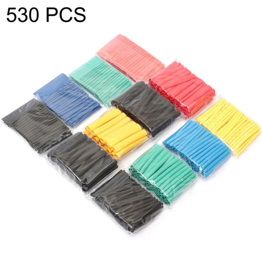 530 Colorful PCS Waterproof High Toughness Oxidation Resistance Seal Heat Shrinkable Tube, 530 in 1 - ORIWHIZCar Replacement PartsDIY CablesIn Car
