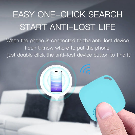 Rhombus Bluetooth anti-lost device Smart alarm Two-way positioning Pet key Bluetooth anti-lost device Wholesale