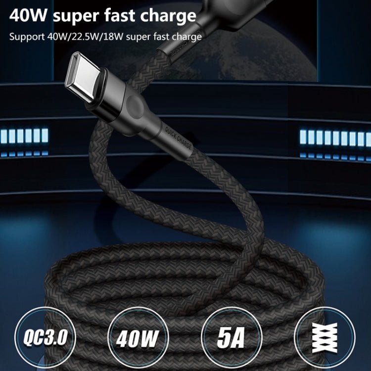 5A Beauty Tattoo USB Charging Cable,Cable Length: 1m, USB - C / Type - C, Micro USB, 8 Pin - ORIWHIZ