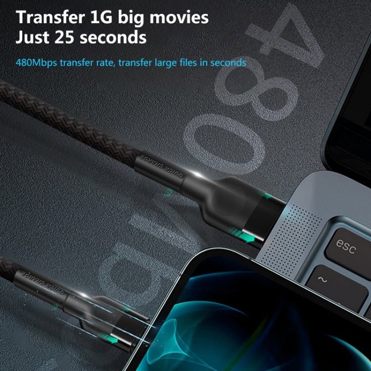 5A Beauty Tattoo USB Charging Cable,Cable Length: 1m, USB - C / Type - C, Micro USB, 8 Pin - ORIWHIZ