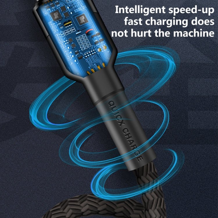 5A Beauty Tattoo USB Charging Cable,Cable Length: 1m, USB - C / Type - C, Micro USB, 8 Pin - ORIWHIZ