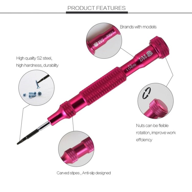 6 in 1 Precision Screwdriver Set Magnetic Electronic Screwdrivers Set for Mobile Phone Notebook Laptop Tablet, 9901S - ORIWHIZ
