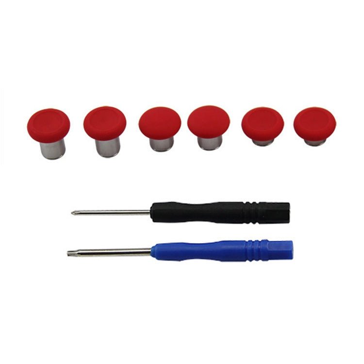 6 PCS Button Accessories For PS4 / Switch / Xbox One, Red, Green, Blue, Black - ORIWHIZ
